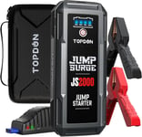 TOPDON JS2000 Car Battery Charger Jump Starter, 2000A Peak Jump... 