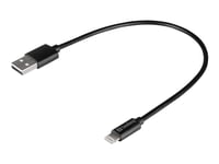 Sandberg Usb Til Lightning - 20 Cm - Sort - For Apple Ipad/Iphone/Ipod (Lightning)