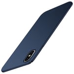 MOFI Shield Ultra-Thin Deksel for iPhone XS Max - Mørk Blå