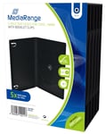 MEDIARANGE BOX30 – DVD 5 Way Jewel Cases – Holds 1 Disc Pack of 5 –  (US IMPORT)