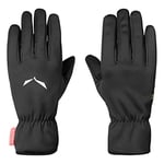 SALEWA Gore® Windstopper® Gloves, Black Out, XS, Unisex