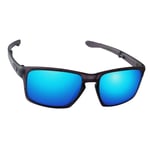 Hawkry Polarized Replacement Lens for-Oakley  Sliver Foladable Sunglass Ice Blue
