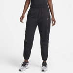 Nike Women's Mid-rise 7/8 Warm-up Running Trousers Dri-fit Fast Juoksuvaatteet BLACK