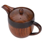 High Quality Wooden Tea Pot Teapot Cup Kettle New SD