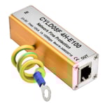 RJ45 RJ11 Adapter Ethernet Nätverksöverspänningsskydd Åskledare Skydd 5V