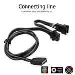 PHANTEKS 4Pin RGB Connector Cable 60cm PC Case Fan LED Strip Extension Cord