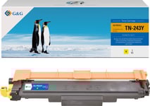 Toner G&G G&G Kompatybilny Toner Z Brother Tn243y, Nt-Pb243y, Yellow, 1000S