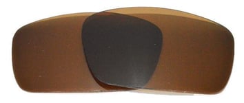 NEW POLARIZED REPLACEMENT BRONZE LENS FOR OAKLEY FUEL CELL SUNGLASSES
