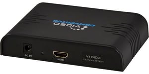 Signalomvandlare - HDMI till SCART - PAL - Svart