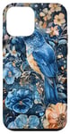 iPhone 12 mini SMALL BLUE GASCONY Ornamental Bird Floral Garden Case