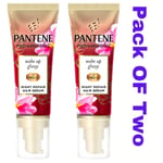 Pantene Pro V Miracles WAKE UP GLOSSY Night Repair Hair Serum 70ml X 2 Pack, NEW