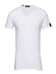 T-Shirt Tops T-shirts Short-sleeved White Replay