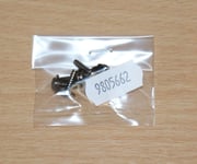 Tamiya 9805662/19805662 Black 3x10mm Flange Tapping Screw (5 Pcs.), NIP