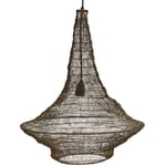 Madam Stoltz Handmade Iron Ceiling Lamp, 51x64 cm Antique Brass Jern