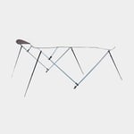 Bimini top 3-armat alurör Ø25mm vitt L180 B185-195 H140cm