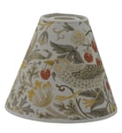Strawberry Thief toppringskärm ochre William Morris