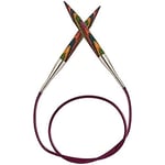 KnitPro KP20313 40 cm x 6 mm Symfonie Fixed Circular Needles, Multi-Color