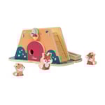 Chicco Jeu en bois, Le repaire du renard, Jeu Montessori, 3 personnages exclusifs, Activités d'équilibre, Découvrir l'Univers My Wood Friends, Jeux de fille, Jouets pour enfants 2+ ans, Idée cadeau