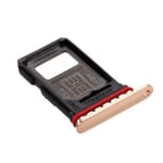 OnePlus 7 Pro OEM dual sim card tray holder - Gold