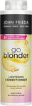 John Frieda Go Blonder Lightening Conditioner, Value Pack for Blonde Hair 500 ml