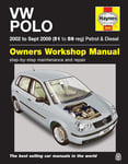 Haynes Workshop manual VW Polo bensin och diesel 2002 sep 2009