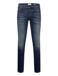 Anbass Trousers Slim Hyperflex Dust Blue Replay