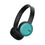 JVC Deep Bass Bluetooth Wireless On Ear Headphones - Blue (Model HAS30BTAE)