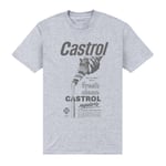 Official Castrol Unisex Fresh Clean T-Shirt Crew Neck Short Sleeve Tee Top