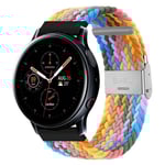 Flätat Elastiskt Armband Samsung Galaxy Watch Active 2 (44mm) - Light