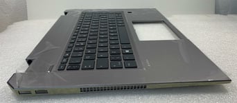 HP ZBook Studio x360 G5 L30669-031 Palmrest UK English Keyboard With Sticker NEW