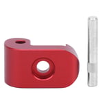 DAUERHAFT Aviation Aluminum Wear Resistance Electric Scooter Folding Lock Buckle,for XIAOMI Electric Scooter(red)