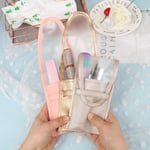 1pcs Empty Makeup Brushes Case Holder Organizer Pouch Pocket Cos Champagne Gold