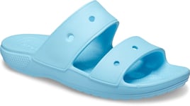 Crocs Womens Flip Flops Mules Classic Slip On blue UK Size
