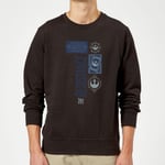 Star Wars The Resistance Black Sweatshirt - Black - XXL