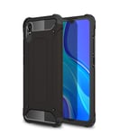 BAIDIYU Case for Xiaomi Redmi 9AT Phone Case, Shock Absorption, Drop Resistance, Soft TPU + Hard PC double-layer design is suitable for Xiaomi Redmi 9AT.(Black)