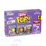 Funko Bitty Pop! Disney Princess - Rapunzel, Merida, Moana et Une Mini-Figurine Mystère en Surprise - 2.2 Cm Collectionnable - Étagère Empilable Incluse - Idée de Cadeau - Décoration de Gâteaux