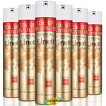 6x L'oreal Elnett Satin Normal Strength Hair Spray 300ml