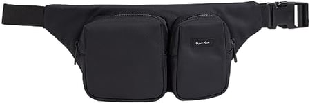 Calvin Klein Men Waist Bag Small, Black (Ck Black), One Size