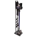 Paxanpax 18, PFC764S Cordless Cleaner and Accessories Floor Stand for Dyson V15 Detect Animal, Vacuum Holder, Rack, Freestanding Metal Design, No Drilling The Wall, Dark Grey