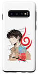 Coque pour Galaxy S10 Heroes anime Manga Characters Japanese