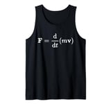 Newton second law, fundamentals of physics and science Tank Top