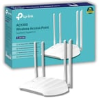TP-Link Dual Band AX1800 Gigabit Wi-Fi 6 Access Point, Supports Passive PoE, Supports Access Point, Range Extender, Multi-SSID, and Client modes, Boosted Coverage (TL-WA1801)
