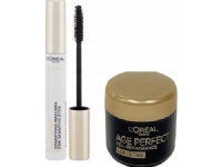 Loreal Age Perfect Set L'Oreal Paris: Age Perfect, Mascara, Black, 7.4 ml + Age Perfect Cell Renaissance, Moisturizing, Day, Cream, For Face, SPF 15, 4 ml For Women