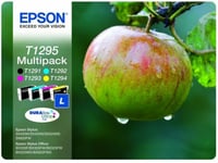 Genuine Epson T1295 Apple Multipack Ink Cartridges T1291 T1292 T1293 T1294 Boxed