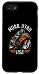 Coque pour iPhone SE (2020) / 7 / 8 Moab Utah USA Sport Bike Moto Design