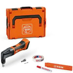 FEIN Cordless Metal Nibbler 1.3mm with Variable Speed, AMPShare ABLK 18 1.3 CSE AS Professional Metal Cutter, Bare Tool in Carry Case L-Boxx System 71321062000