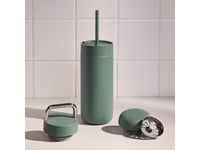 Fellow - Carter Move Mug 3 In 1 - Termisk Mugg + 3 Kapsyler - Sage 473Ml