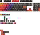 Glorious Gpbt Gradient Keycaps, Ansi Layout (Us), Pbt, Dye-Sub - Celestial Fire