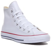 Converse 132169 Ct As Leather White In White Size UK 3 - 12