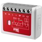 Inbyggt relä elektroniskt Kip/Timer MTR1300EB-UP Yokis, skruvterminal